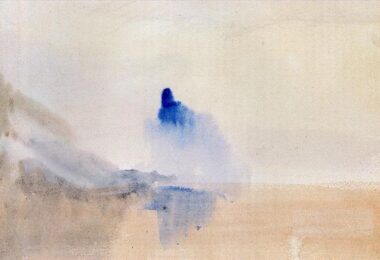 2 Study Of A Castle By A Lake Romantic landscape Joseph Mallord William Turner