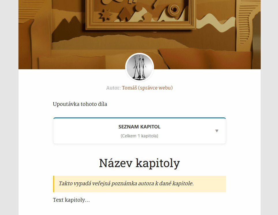 Rezim knihy kapitoly