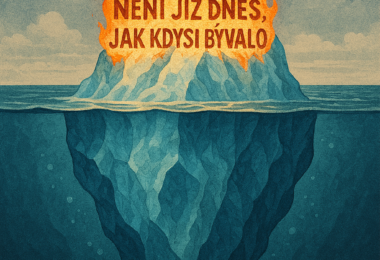 Ledovec skrývá devět desetin své hmoty pod hladinou.